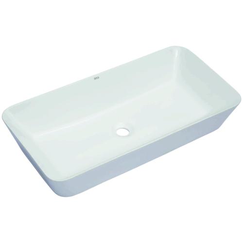 table top basin White